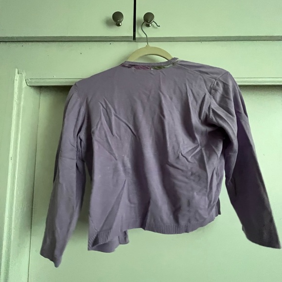Vintage Lilac Cardigan - Picture 2 of 3